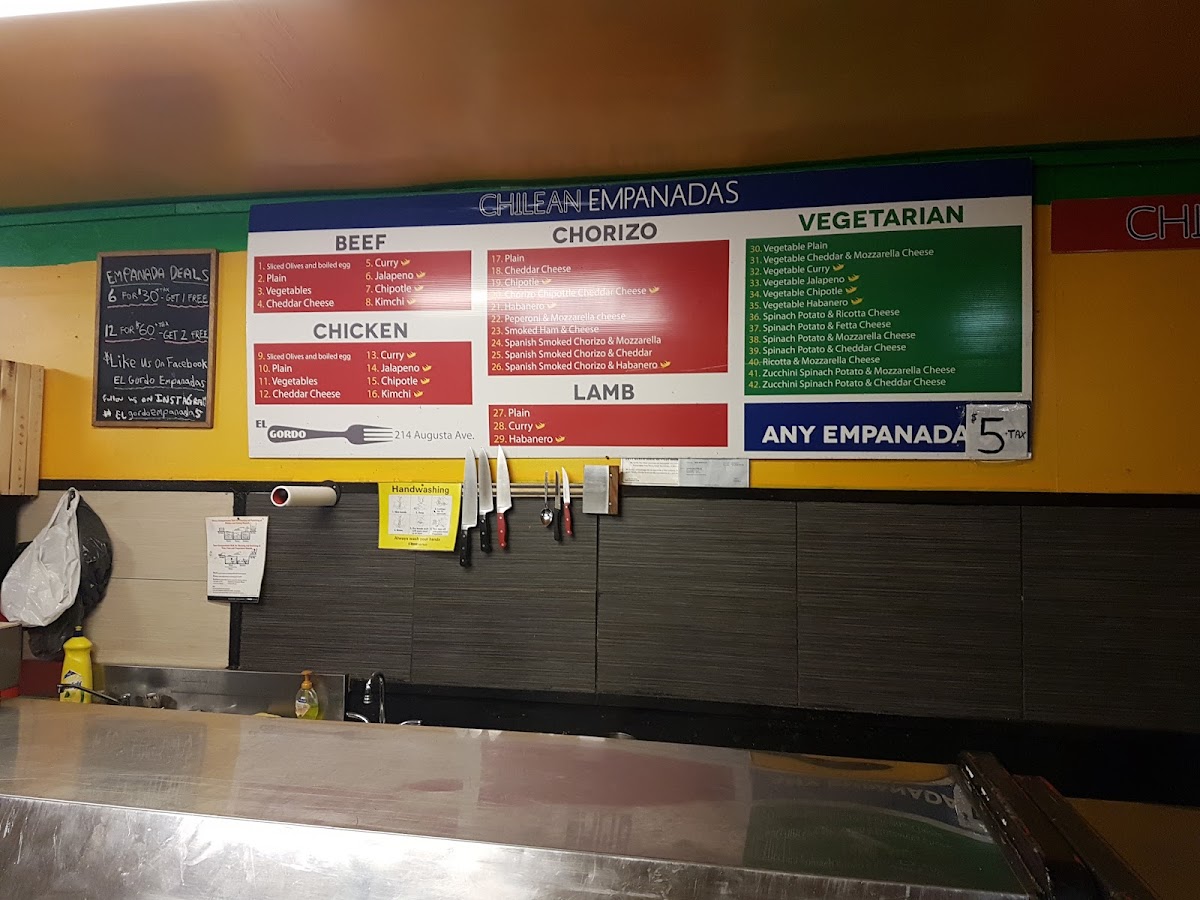 El Gordo Fine Foods Menu-1